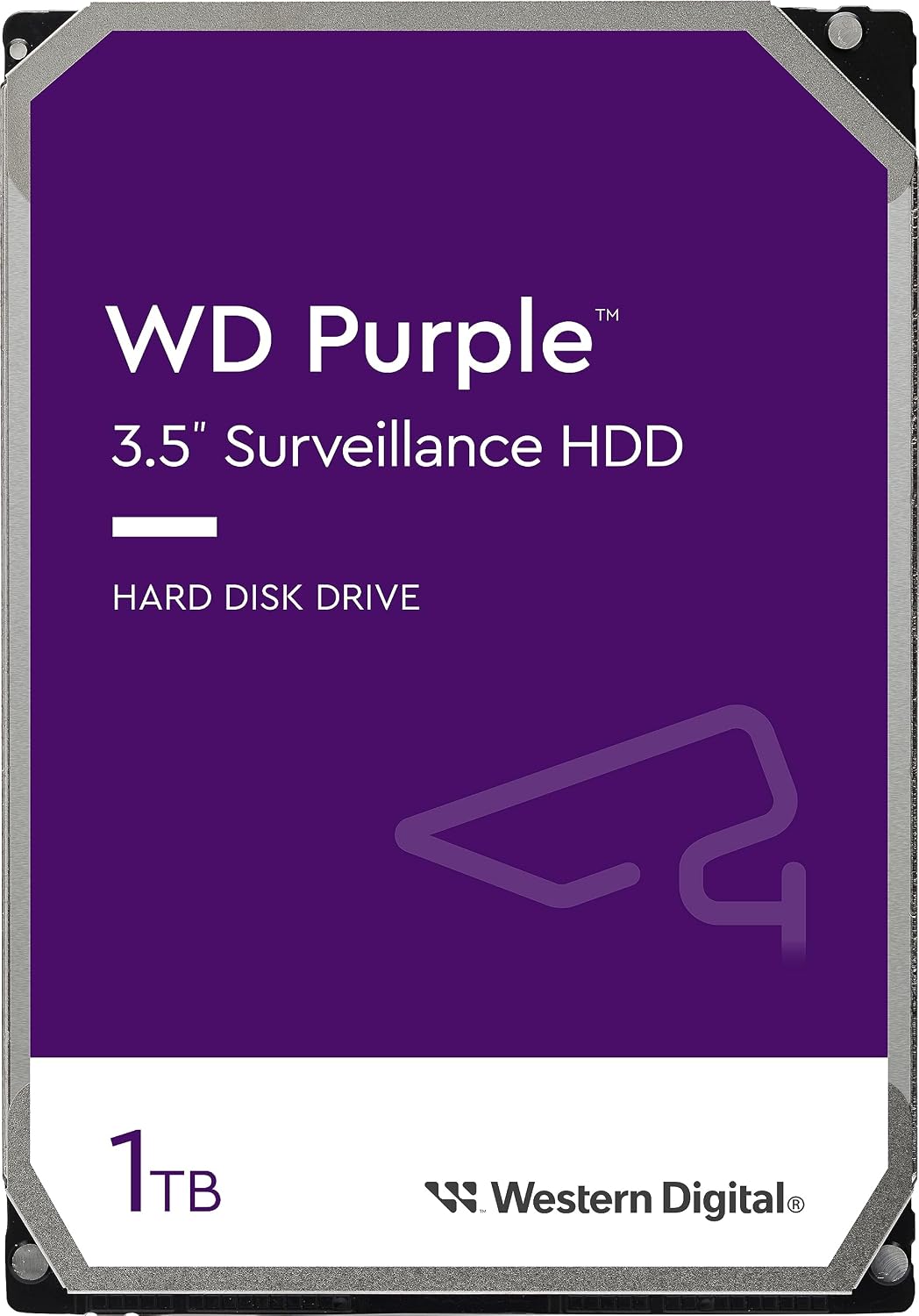 WD Purple WD11PURZ | Surveillance hard drive | 1TB SATA 6Gb/s | 3.5-inch