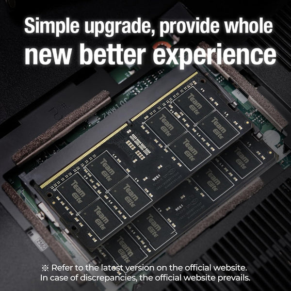 TEAMGROUP ELITE | Laptop RAM | 16GB DDR4-3200 CL22 | 260-pin SO-DIMM