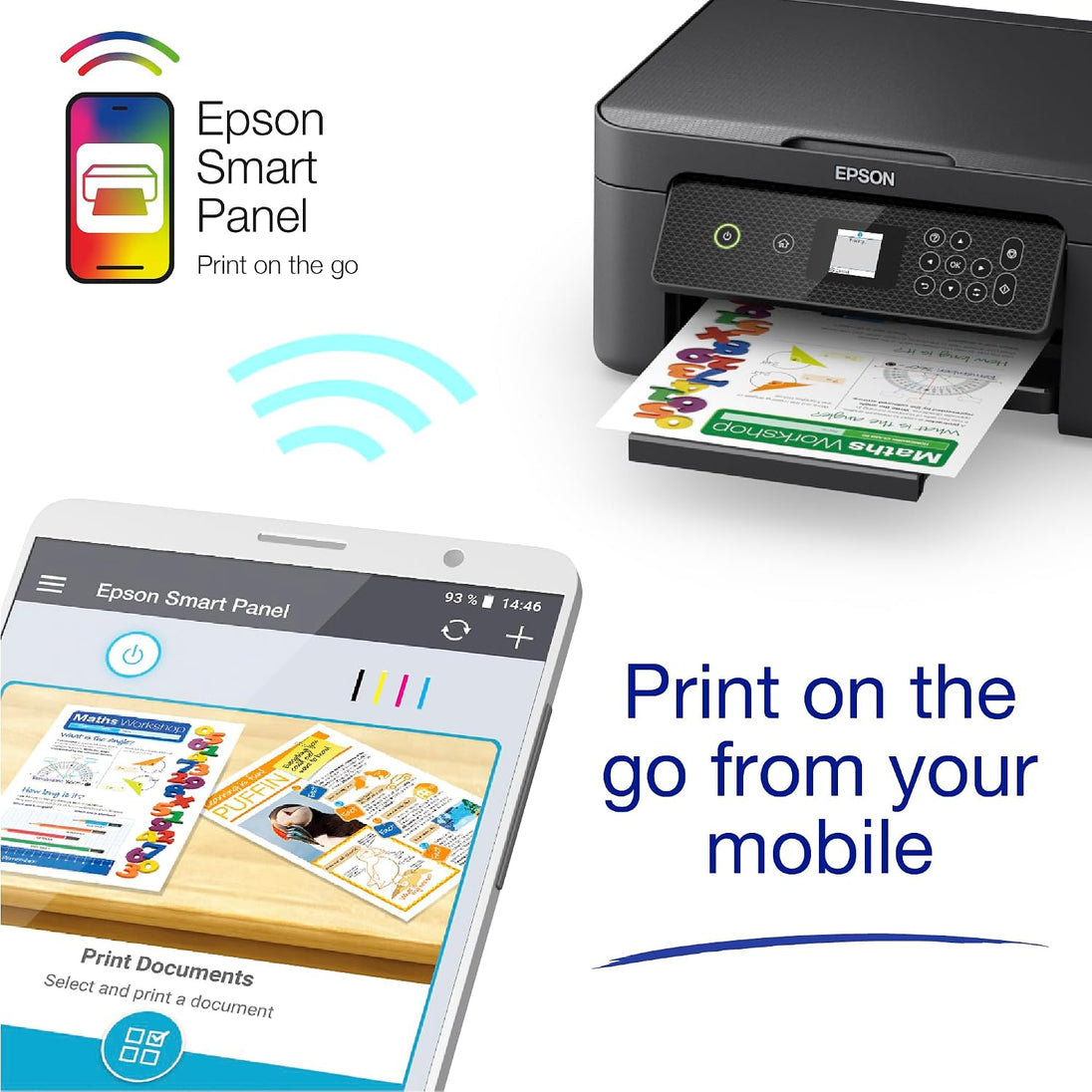 Epson Expression Home XP-3200 | Colour inkjet printer | Print scan and copy | A4