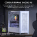 CORSAIR FRAME 5000D RS | PC case | Mid-tower | White