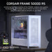 CORSAIR FRAME 5000D RS | PC case | Mid-tower | White