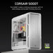 CORSAIR 5000T | Mid-tower PC case | E-ATX compatible | White