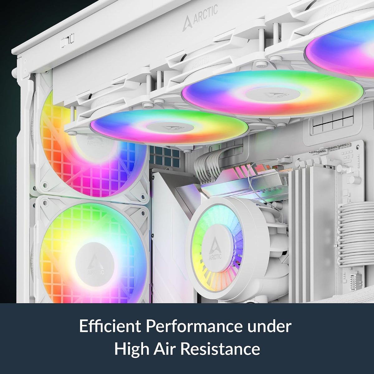 ARCTIC P12 Pro A-RGB | 120 mm case fan | White