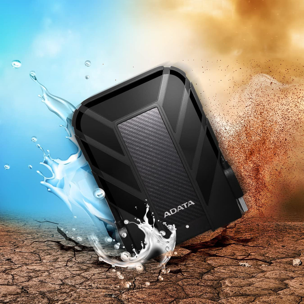 ADATA HD710 Pro | 5TB portable external hard drive | USB 3.2 Gen 1 | Black