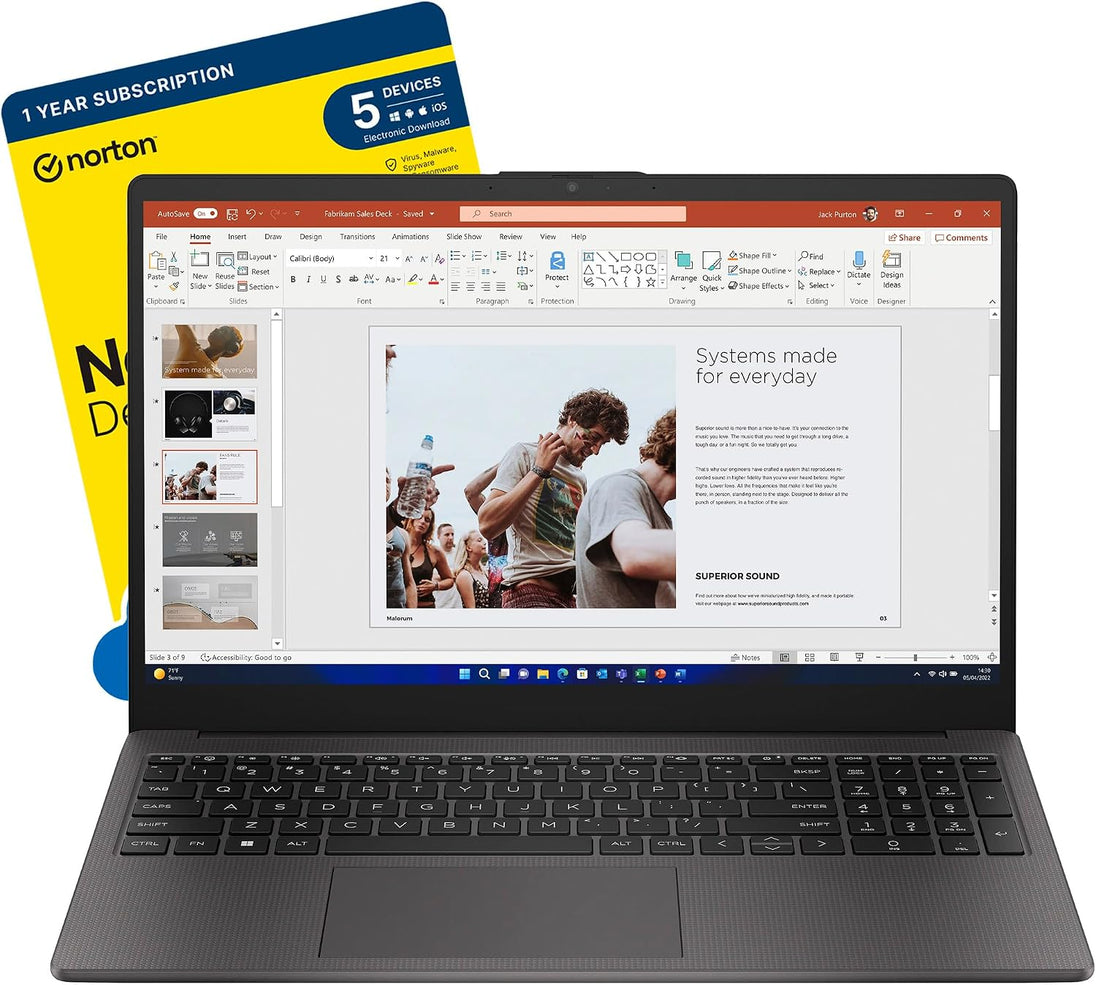 HP 250 G10 | Laptop | Core i7-1355U | 16GB RAM and 512GB SSD | 15.6-inch