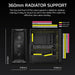 CORSAIR 3200D RS | Mid-tower PC case | ATX | Black