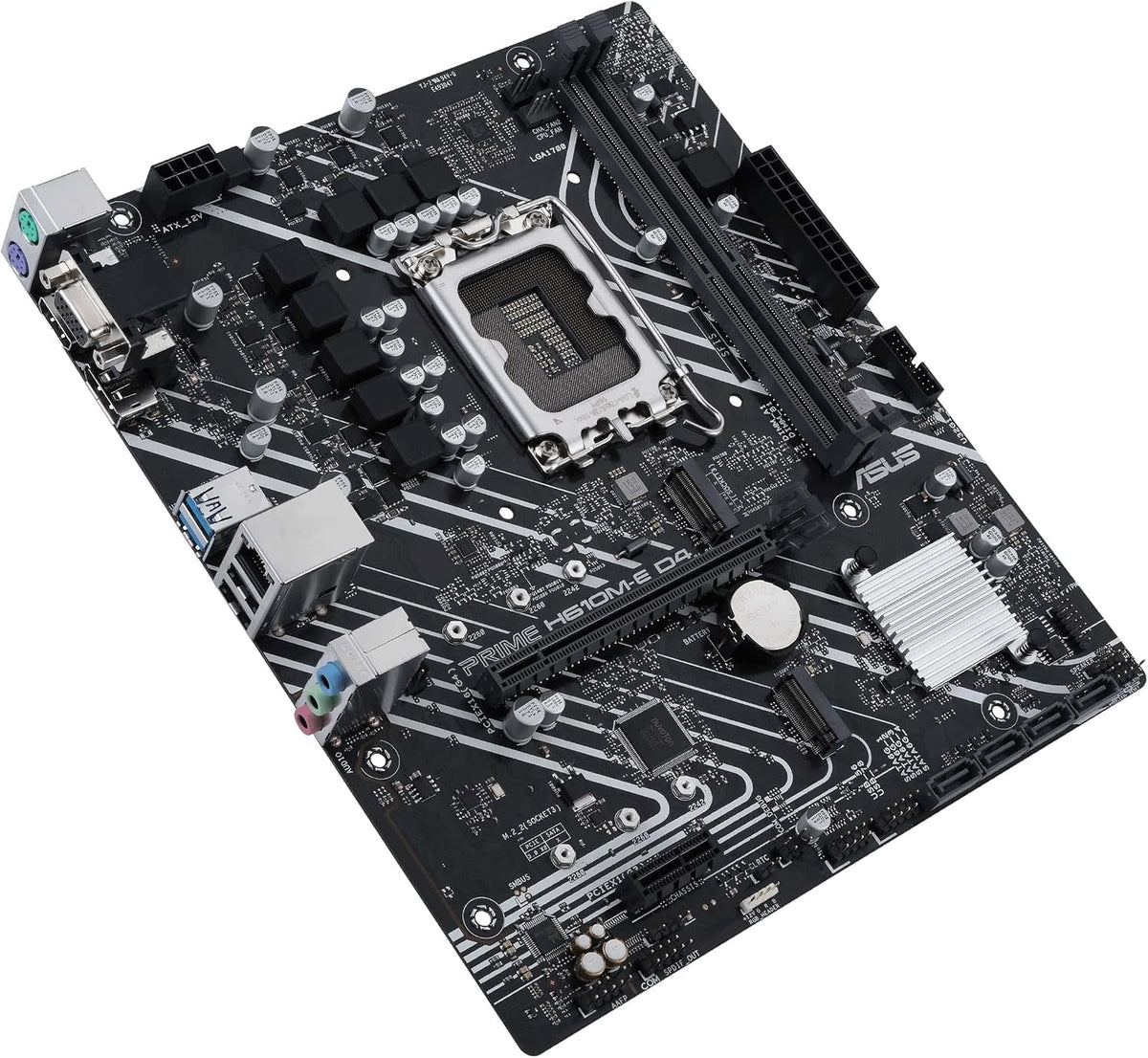 ASUS PRIME H610M-E D4-CSM | Micro-ATX motherboard | Intel H610 LGA1700 | DDR4