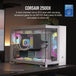 CORSAIR 2500X | Mid-tower PC case | Dual chamber | White