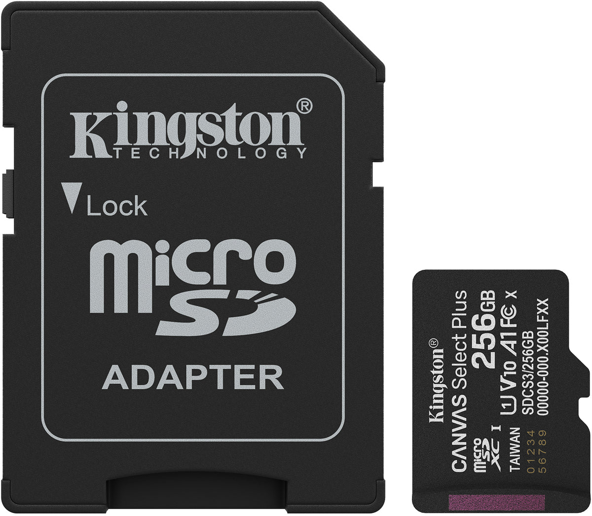Kingston Canvas Select Plus | microSDXC memory card | 256GB | UHS-I U1