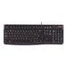 Logitech K120 | Wired keyboard | Full-size USB | UK QWERTY | Black