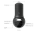 Ubiquiti UniFi G5 PTZ | PTZ security camera | 2K 2x optical zoom | Black