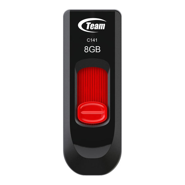 TEAM C141 | USB flash drive | 8GB USB 2.0 | Red