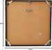 Hama 00181445 | LP cover frame | Aluminium | 31.5 x 31.5 cm | Black
