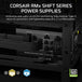 CORSAIR RM850x SHIFT | ATX power supply | 850W fully modular | UK