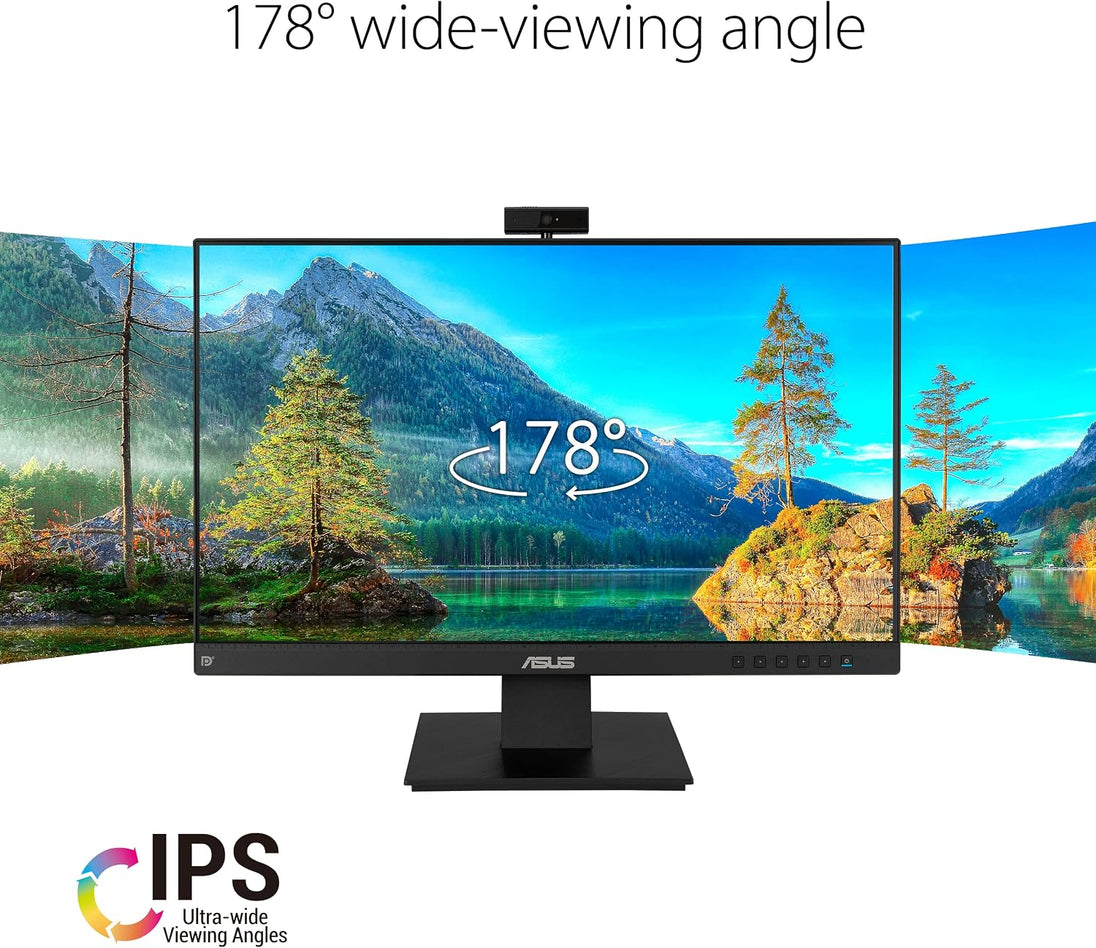 ASUS BE24EQK | Full HD business monitor | 23.8-inch IPS | Black