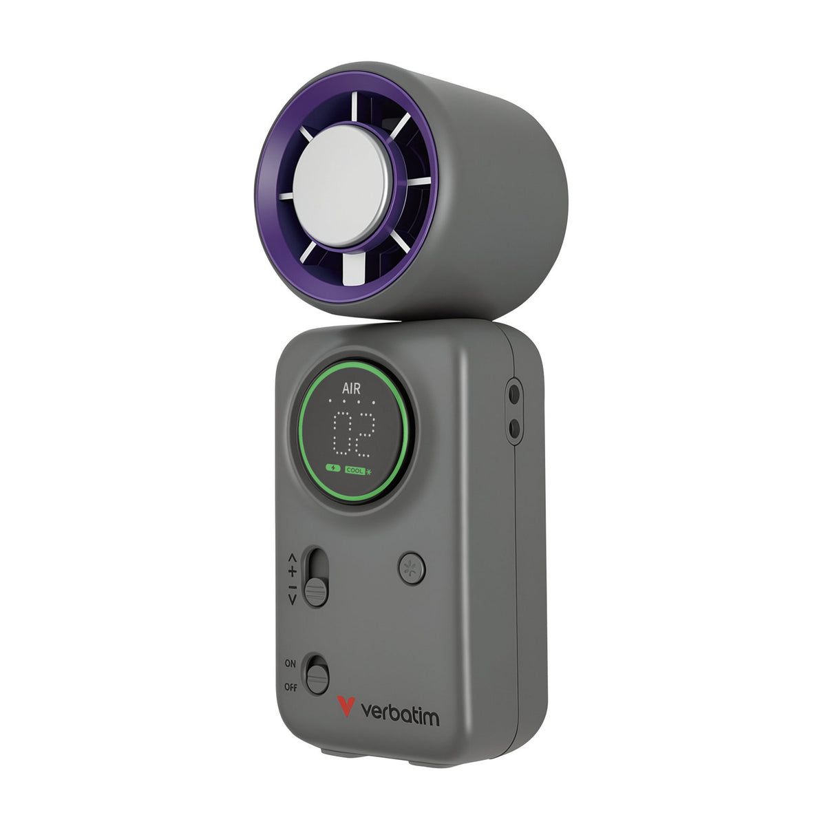 Verbatim Cool 'n' Go Ice Touch Mini | Handheld fan | Active cooling disc