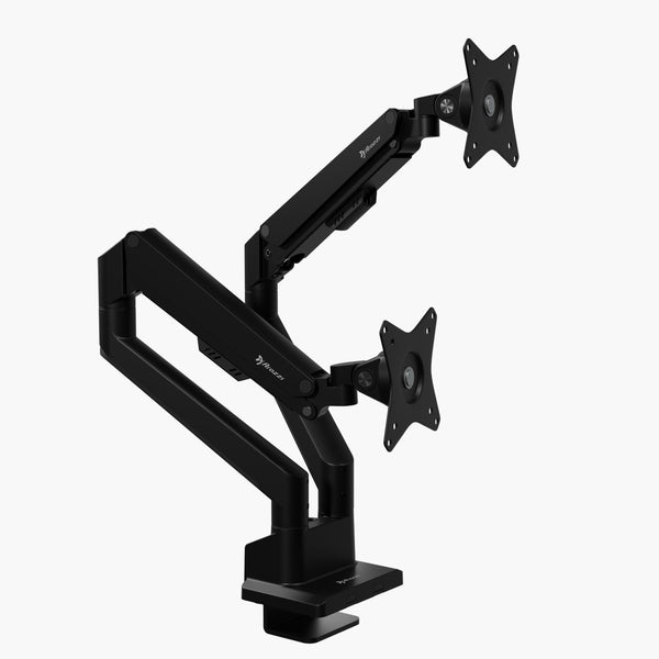 Arozzi Alzare Neo Duo | Dual monitor arm | Gas spring | Black