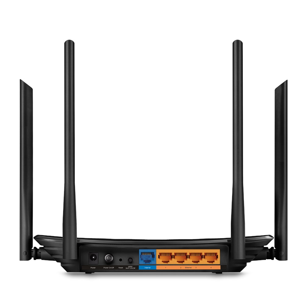 TP-Link Archer C6 | Dual-band Wi-Fi router | AC1200 Gigabit | Black