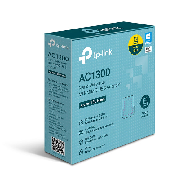 TP-Link Archer T3U Nano | USB Wi-Fi adapter | AC1300 dual-band