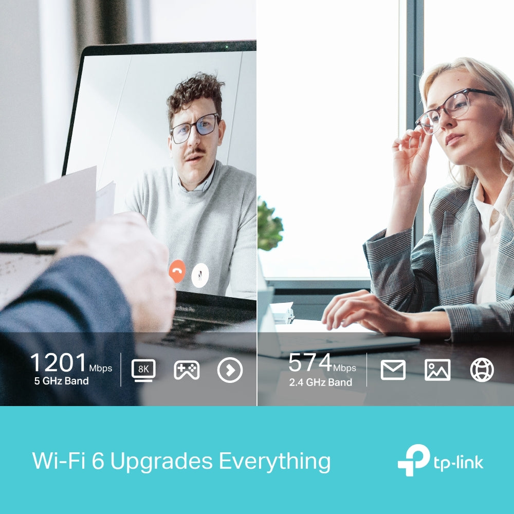 TP-Link Archer TX20U | Wi-Fi 6 USB adapter | AX1800 dual band | 1201 + 574 Mbps