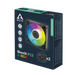 ARCTIC BioniX P12 A-RGB | 120 mm PWM case fan | 450–3000 rpm | Black