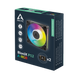 ARCTIC BioniX P12 A-RGB | 120 mm PWM case fan | 450–3000 rpm | Black