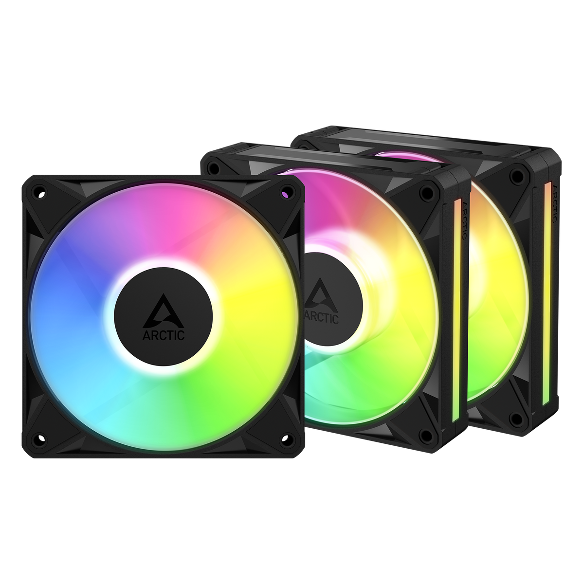 ARCTIC BioniX P12 A-RGB | 120 mm case fan | 3 pack