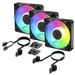 ARCTIC BioniX P12 A-RGB | 120 mm case fan | 3 pack