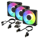 ARCTIC BioniX P12 A-RGB | 120 mm case fan | 3 pack
