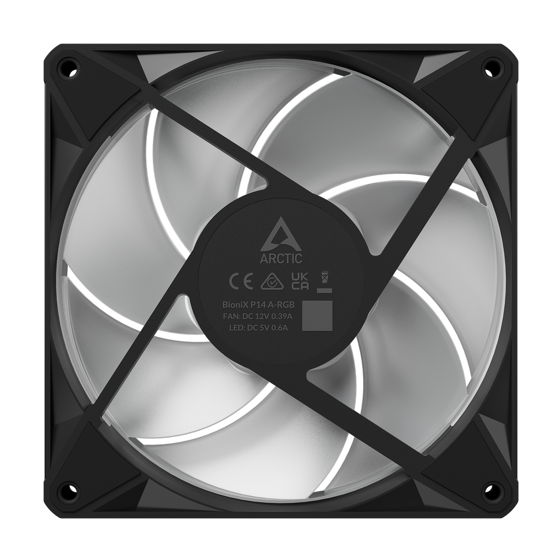 ARCTIC BioniX P14 A-RGB | 140 mm case fan | Black