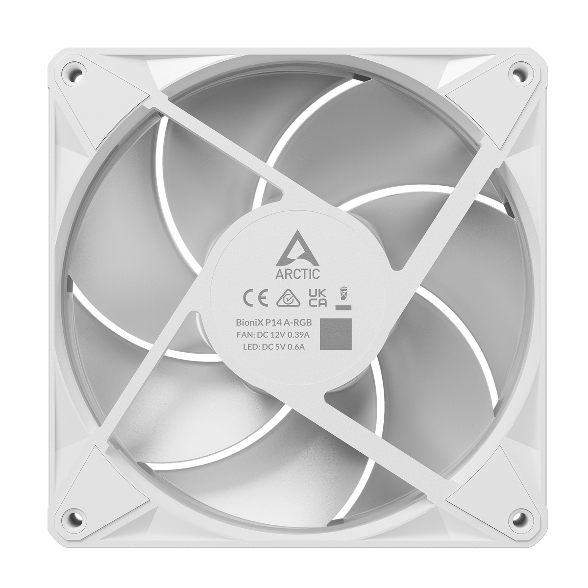 ARCTIC BioniX P14 A-RGB | 140 mm PC fan | White