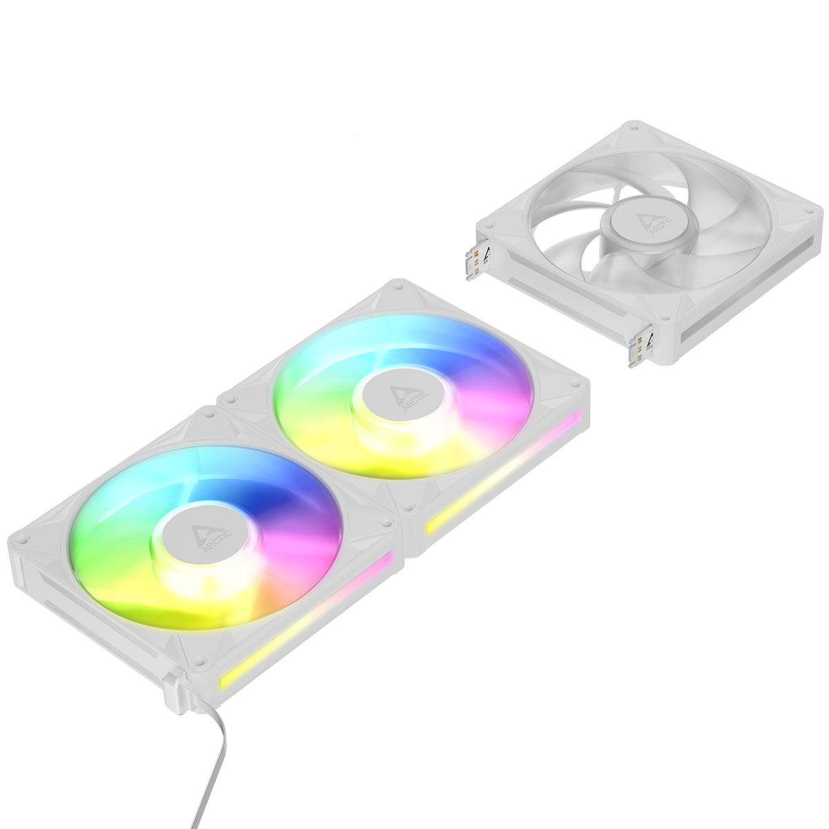 ARCTIC BioniX P14 A-RGB | 140 mm case fans | White 3-pack