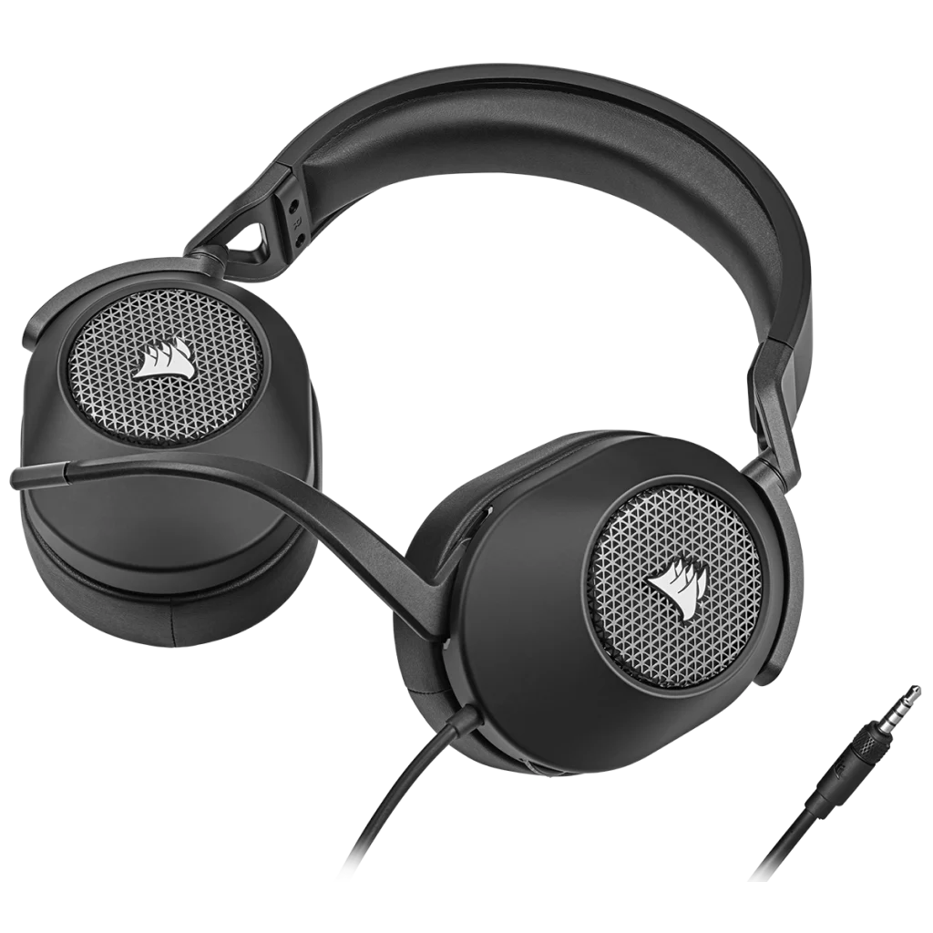 CORSAIR HS65 SURROUND | Wired gaming headset | Dolby Audio 7.1 | Carbon