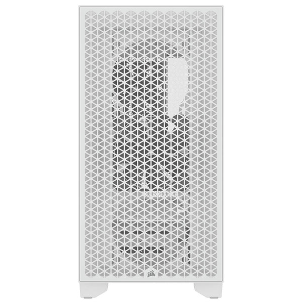 CORSAIR 3000D AIRFLOW | Mid-tower PC case | Tempered glass | White