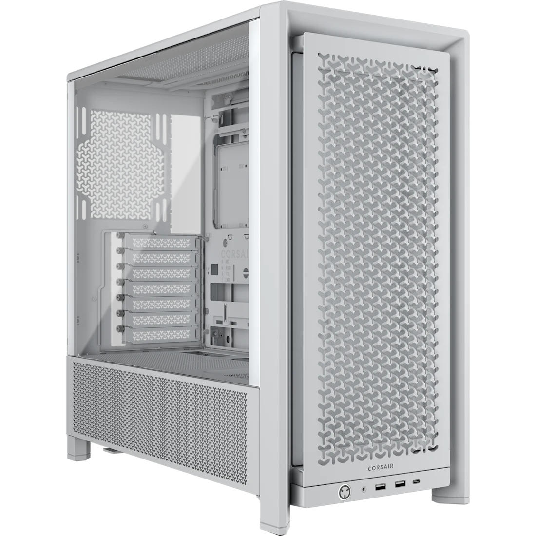 CORSAIR FRAME 4000D | Mid-tower PC case | E-ATX support | White