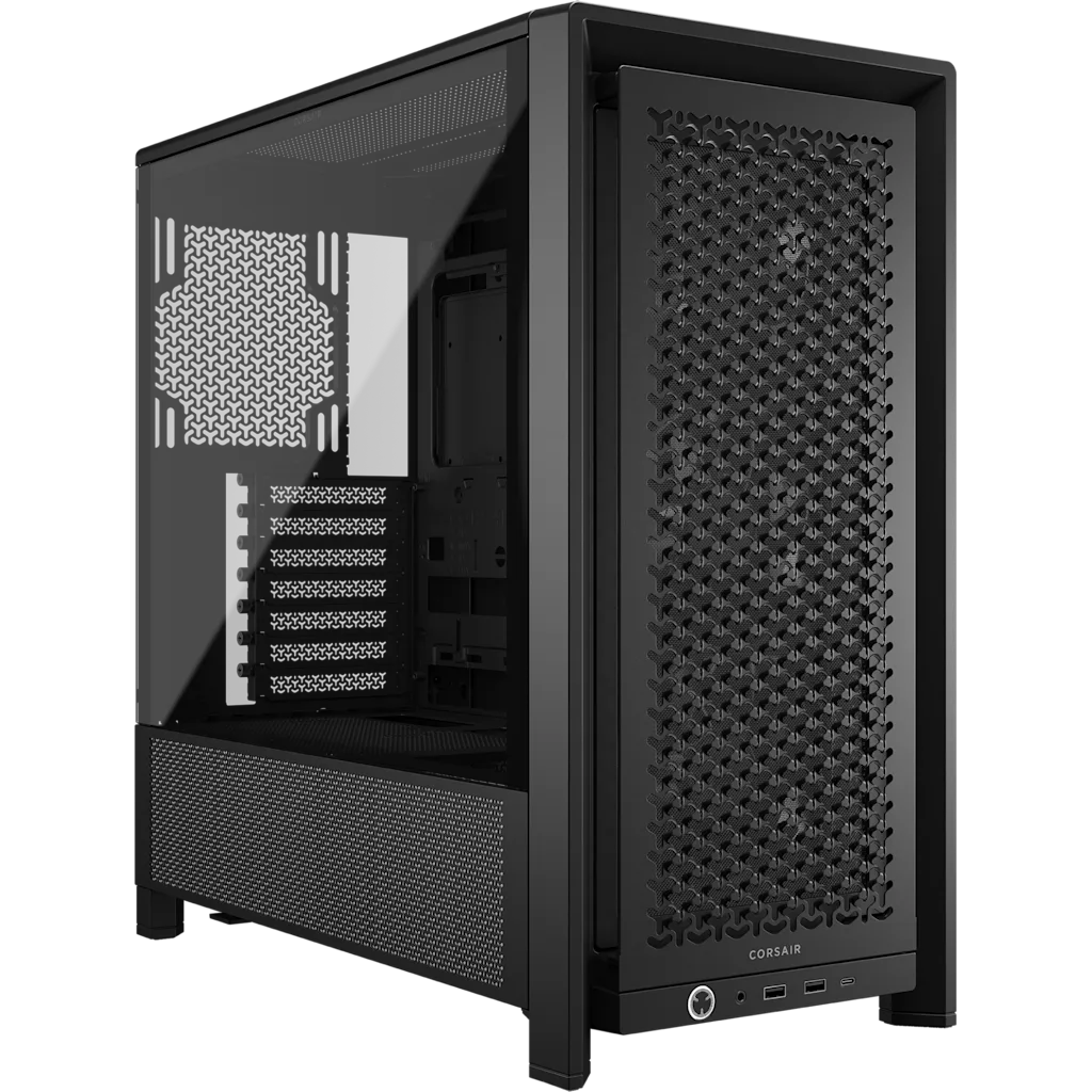 CORSAIR FRAME 4000D RS | Mid-tower PC case | 3 RS120 fans | Black