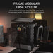 CORSAIR FRAME 4000D RS | Mid-tower PC case | 3 RS120 fans | Black