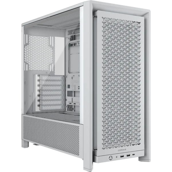 CORSAIR FRAME 4000D RS | Mid-tower PC case | Modular with 3 fans | White