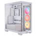 CORSAIR 3500X LX-R RGB iCUE LINK | Mid-tower PC case | 3 RGB fans | White