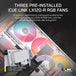 CORSAIR 3500X LX-R RGB iCUE LINK | Mid-tower PC case | 3 RGB fans | White
