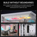 CORSAIR 3500X LX-R RGB iCUE LINK | Mid-tower PC case | 3 RGB fans | White