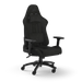 CORSAIR TC100 RELAXED | Fabric gaming chair | Reclines 90–160° | Black/Black