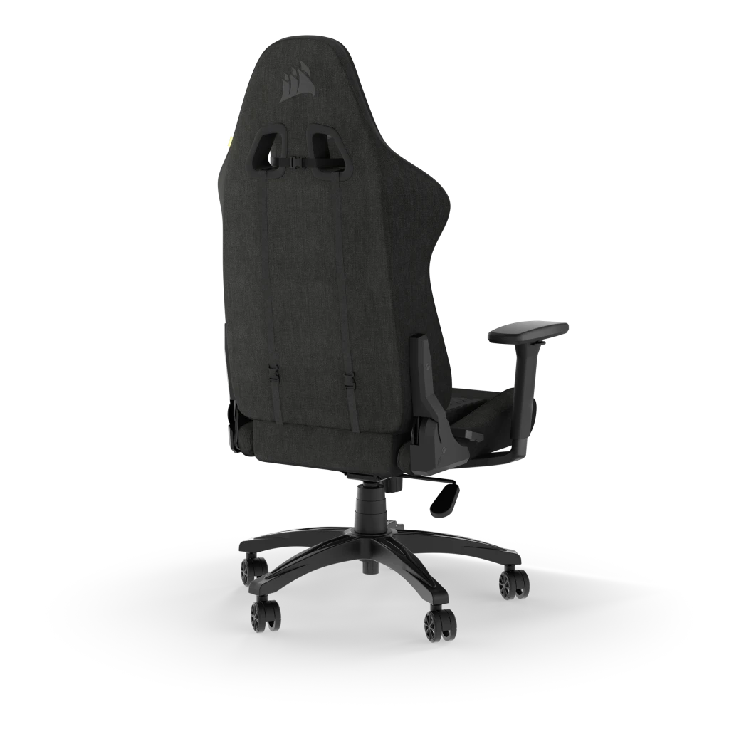 CORSAIR TC100 RELAXED | Fabric gaming chair | Reclines 90–160° | Black/Black