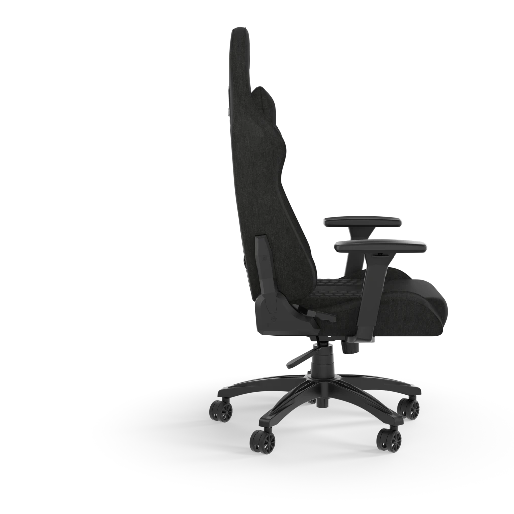 CORSAIR TC100 RELAXED | Fabric gaming chair | Reclines 90–160° | Black/Black