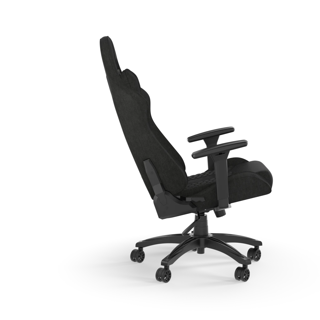 CORSAIR TC100 RELAXED | Fabric gaming chair | Reclines 90–160° | Black/Black