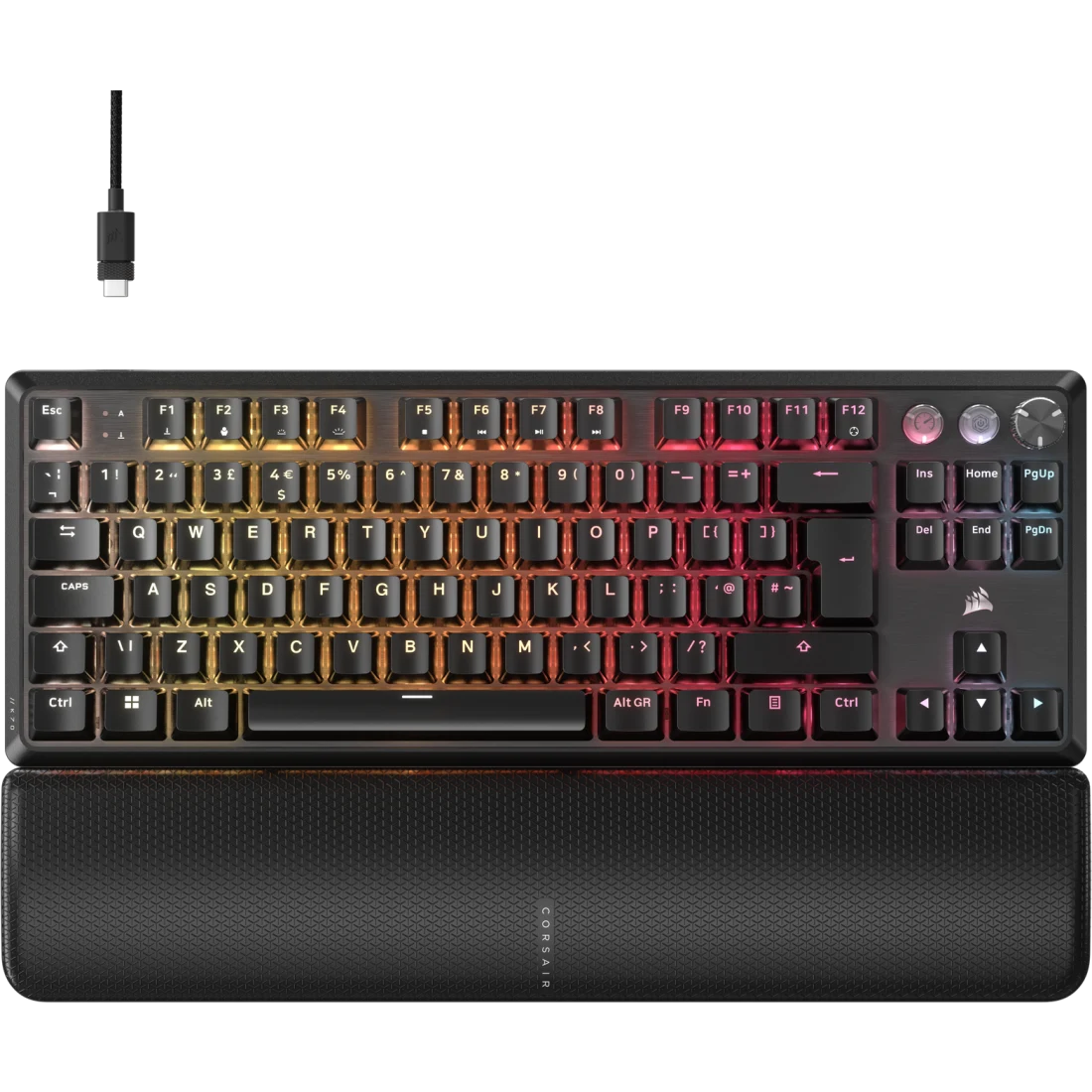 CORSAIR K70 PRO TKL | Gaming keyboard | MGX magnetic switches | UK layout