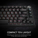 CORSAIR K65 PLUS WIRELESS | 75% gaming keyboard | MLX Fusion tactile