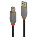 LINDY Anthra Line 36742 | USB A to B cable | USB 3.2 Gen 1 5Gbps | 2m