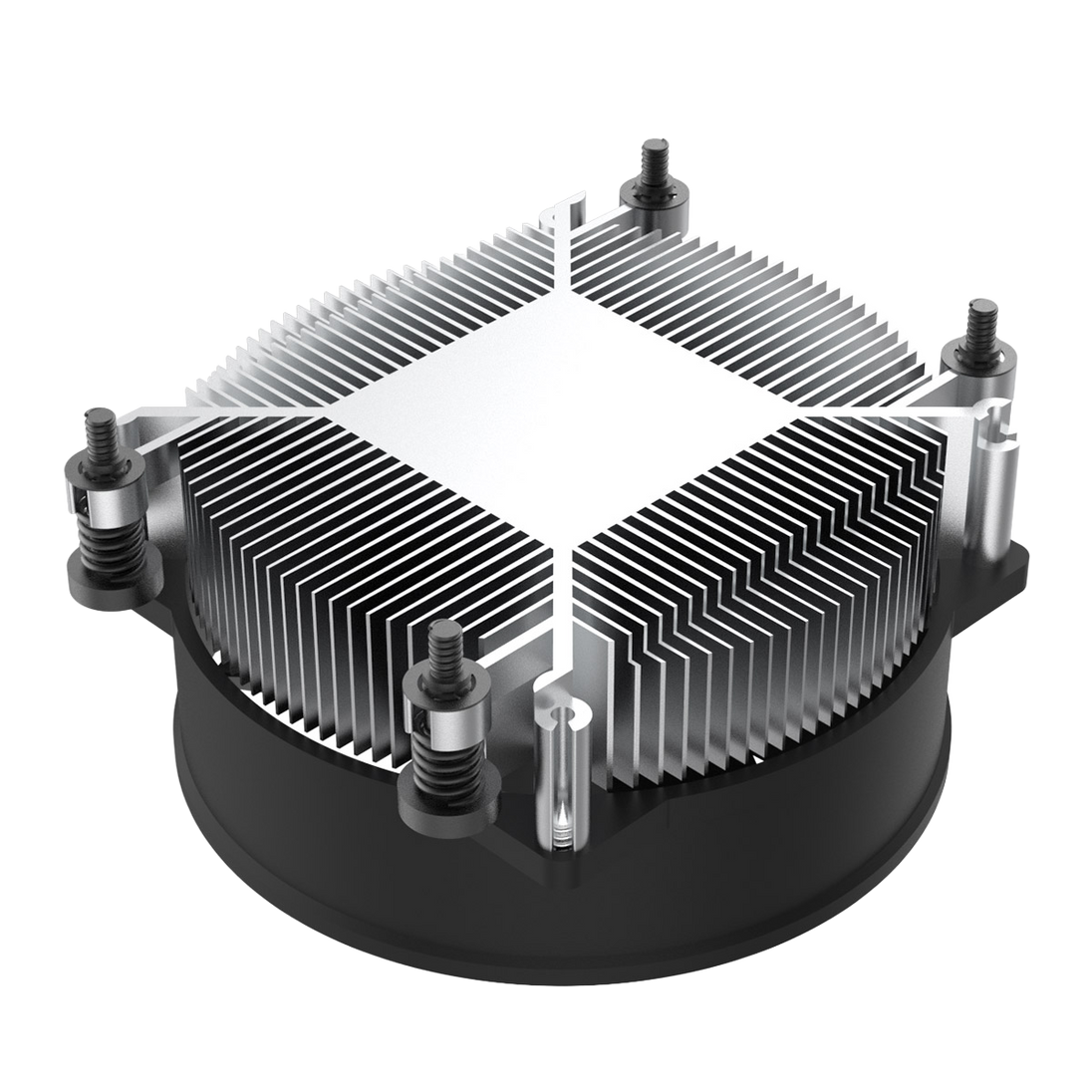 CiT CIT-CPU-AMD | Low-profile CPU cooler | AMD AM4 and AM5 | 85W TDP