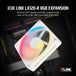 CORSAIR iCUE LINK LX120-R RGB | 120mm PC case fan | Reverse PWM RGB | White